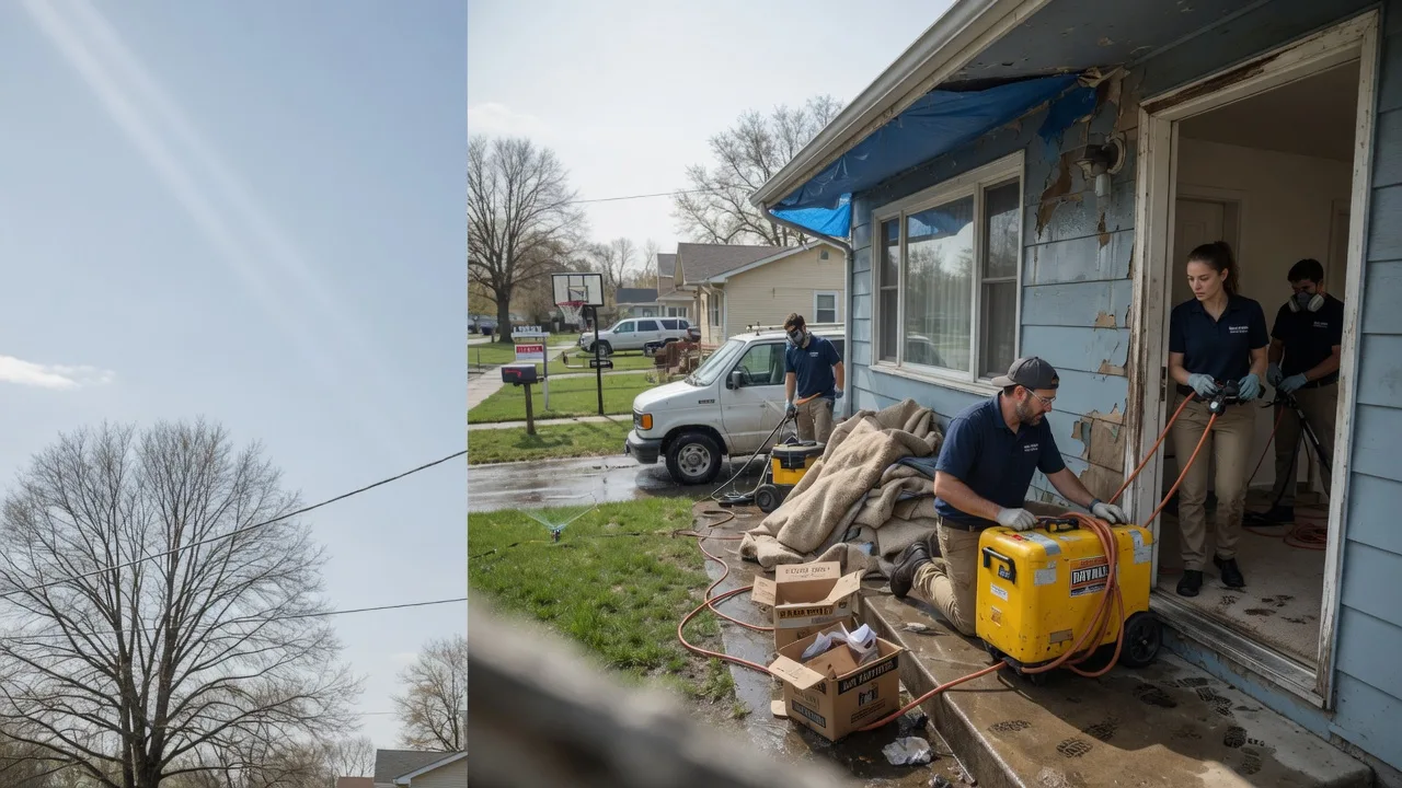 Basement Flood Cleanup in Cassville, WI near me